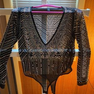 Bodysuit glammed out!